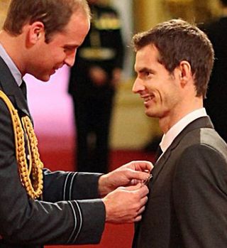 Andy Murray je prejel odlikovanje britanskega kraljestva!