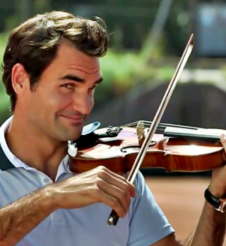 VIDEO! Ali bo veliki Švicar Roger Federer postal violinist?