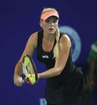 Tadeja Majerič uspešna v 1. krogu kvalifikacij močnega WTA turnirja v Dohi!