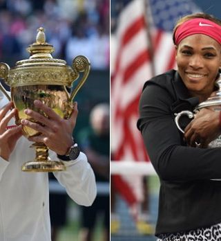 Novak Djokovič in Serena Williams svetovna prvaka za leto 2014!