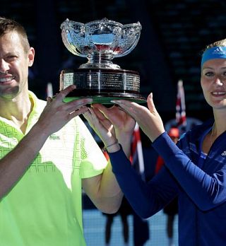 Daniel Nestor in Kristina Mladenovič osvojila mešane pare!