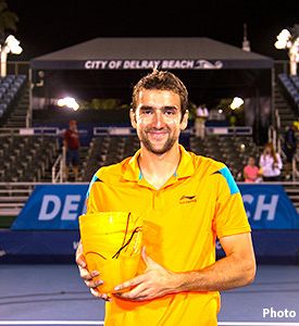 Marin Čilič po 3 urni drami premagal Kevina Andersona in osvojil Delray Beach!