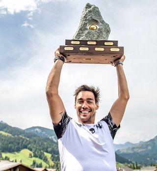 Fabio Fognini osvojil Gstaad in končal sanje nemškega kvalifikanta!