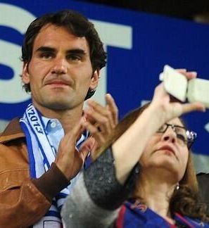 VIDEO! Roger Federer navijal za FC Basel!