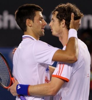 Novak Djokovič in Andy Murray največja rivala v letu 2012!