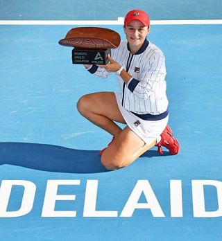 Prva igralka sveta Ashleigh Barty prvič zmagala na domačih tleh!