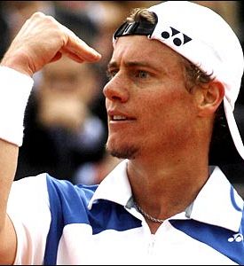 Avstralec Lleyton Hewitt bivša št. 1 moškega tenisa, prejel 