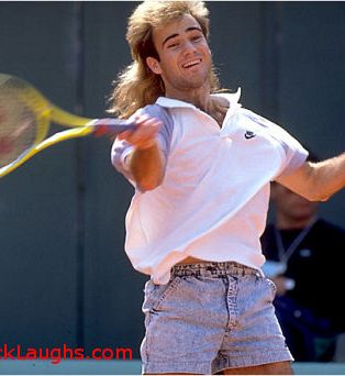 Andre Agassi v teniški hiši slavnih!