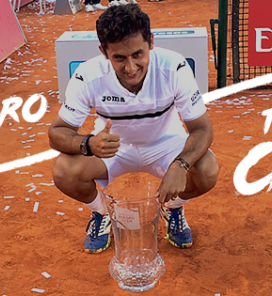 Nicolas Almagro slavil v Estorilu