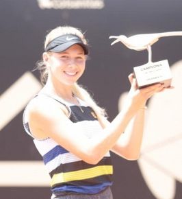 Prvenec Amande Anisimove na WTA turnirju v Bogoti