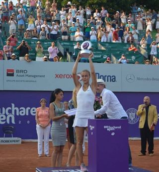 Schmiedlova poravnala račune z Erranijevo in osvojila Bukarešto