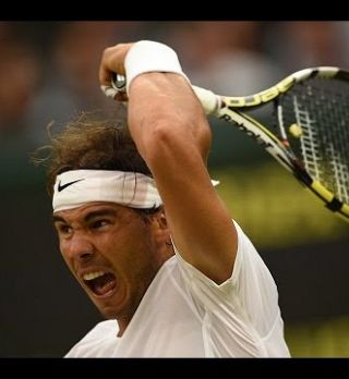 VIDEO! Rafael  Nadal teče ritensko hitreje kot večina igralcev naprej!