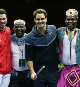 VIDEO! Roger Federer in Stan Wawrinka navdušila 11.000 gledalcev na ekshibiciji v Zurichu!