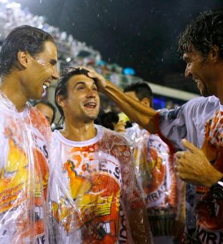 VIDEO! Nadal, Guga in Ferrer na karnevalu v Rio de Janeiru!