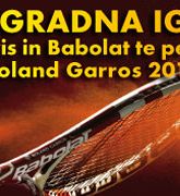 Hervis in Babolat te peljeta na  Roland Garros 2014!