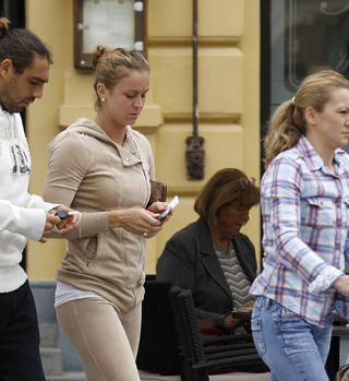 FOTO! Marcos Baghdatis in Karolina Šprem 