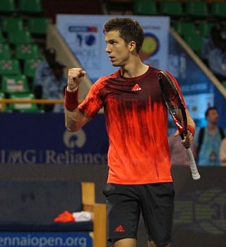 Aljaž Bedene uspešno brani točke v Čenaju