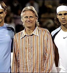 Bjorn Borg še vedno pred Rogerjem Federerjem in Rafaelom Nadalom!