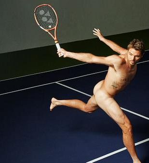 FOTO!  Stan Wawrinka se je slekel za revijo ESPN!