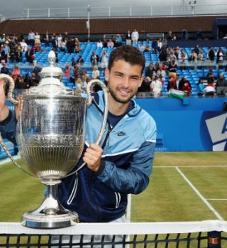 Grigor Dimitrov po dramatičnem finalu junak Queensa!