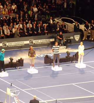 Del Potro premagal Nadala, Serena pa Azarenko na ekshibiciji v New Yorku!