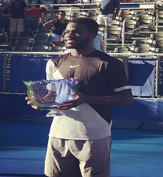 Mladi ameriški teniški up Frances Tiafoe do prvenca v Delray Beachu!