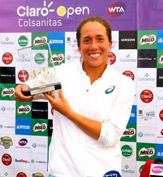 Irina Falconi do prvenca na WTA turnirju v Bogoti