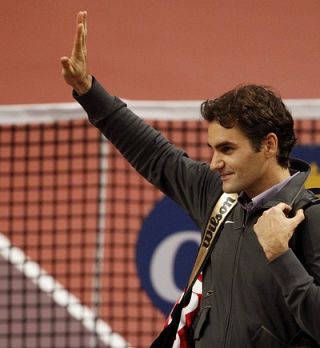 Federer rutinirano v 2. krog; Ljubičić odpovedal nastop