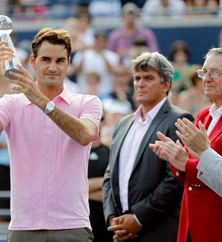 VIDEO! Roger Federer kot švicarski narodni junak William Tell, Rafael Nadal in Pau Gasol skupaj!