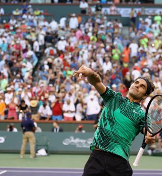 Federer brez boja v polfinalu Indian Wellsa, Sock presenetil Nišikorija