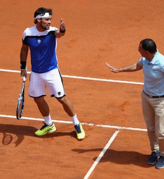 Šov v Foro Italicu: Fognini oštel prireditelje in glavnega sodnika