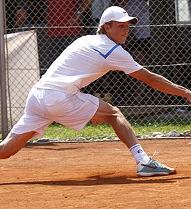 David Goršič kot kvalifikant nato izpadel v 2. krogu Futuresa v Devinu