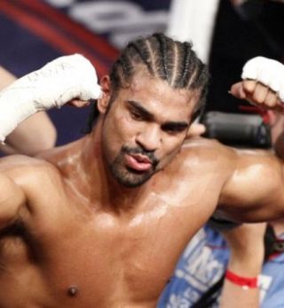 Andyju Murrayu pomagal David Haye svetovni boksarski prvak v težki kategoriji(WBA)!