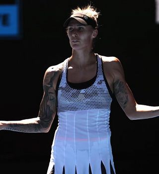 Polona Hercog ni realizirala sreče v Dohi