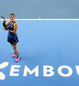 Julia Goerges v finalu Luksemburga premagala Belindo Benčič