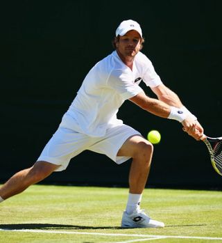 Blaž Kavčič ujel zalet v kvalifikacijah Wimbledona, a vseeno izgubil