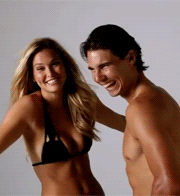 VIDEO! Vroča Bar Rafaeli in Rafael Nadal sta skupaj posnela reklamo!