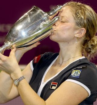 DOHA: Le kdo drug kot Kim Clijsters; Kati in Kveti ni uspelo