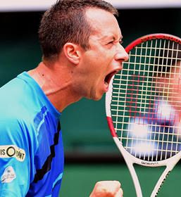 Kohlschreiber ubranil 5 zaključnih žogic za polfinale Halleja!