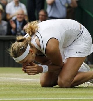 Petra Kvitova z asom zaključila neverjetna tedna v Wimbledonu!