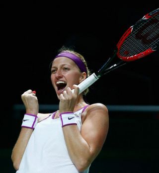 Kvitova in Radwanska z drugo zmago v tednu v velikem finalu zaključnega turnirja