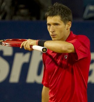 Srb Dušan Lajović v St.Petersburgu kot Bedene na Dunaju!