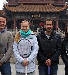 FOTO! Li Na gostila Peta Samprasa, Sabine Lisicki in Carlosa Moyo na Kitajskem!