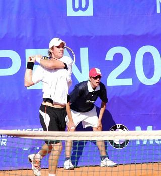 FOTO IN VIDEO: Blaž Kavčič že v četrtfinalu OP Ljubljane!