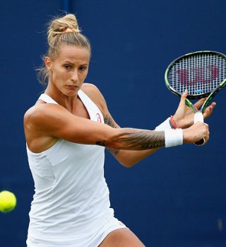 Polona Hercog zanesljivo v glavni del močnega WTA turnirja v Torontu