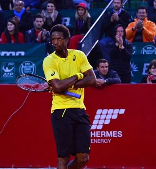 Gael Monfils ubranil 6 'meč' žogic v četrtfinalu Bukarešte!