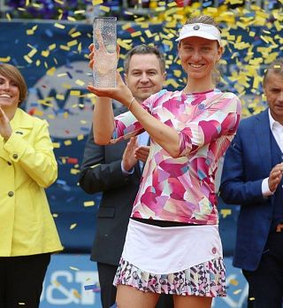 Mona Barthel kot kvalifikantka slavila v Pragi