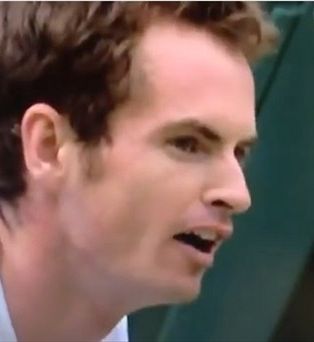 VIDEO! Frustrirani Andy Murray klel pred tv kamero v Wimbledonu!