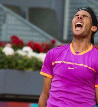 Nadal preko Goffina do polfinala Madrida in 50. dvoboja z Đokovičem