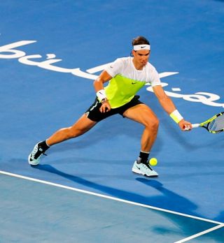 Nadal se je nagaral, Wawrinka po nekaj igrah ''izginil'' z igrišča